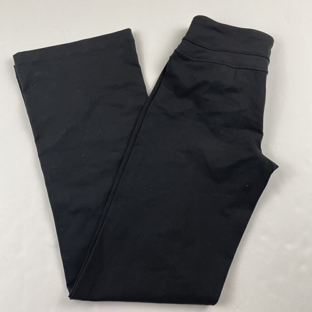 Prana Audrey Pants Women’s XS Short Inseam Chakara Pull On Mid Rise Black